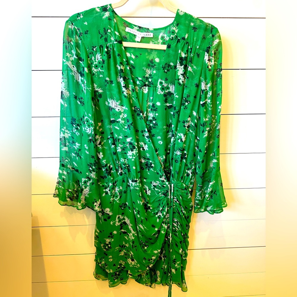 Veronica Beard spring floral print dress